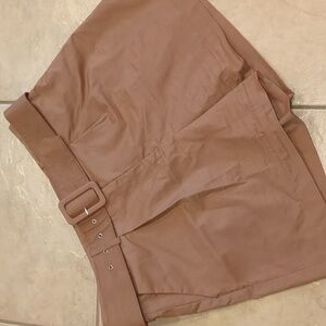 7th Avenue Design Studio New York  Company Brown Belted Shorts Size 12